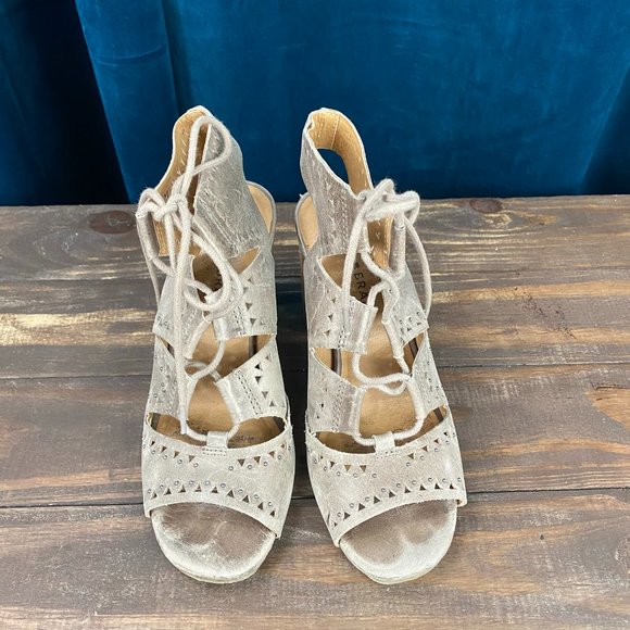 Lucky Brand Tafia Ghillie Lace Up Sandal - Picture 3 of 10